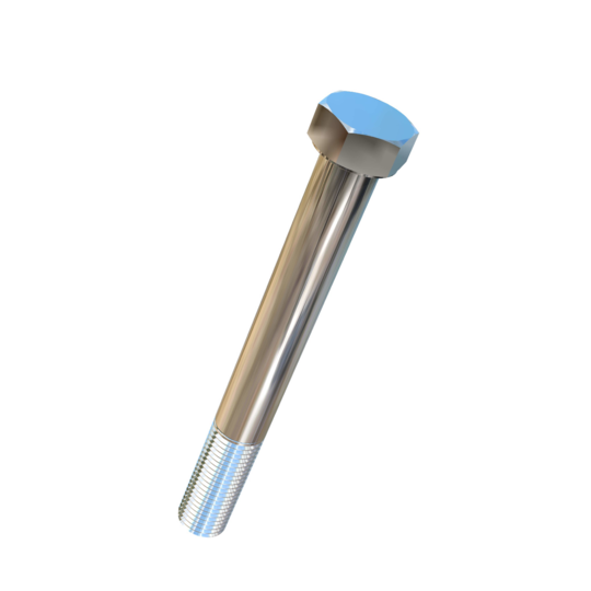 Titanium 7/16-20 X 3-3/4 UNF Allied Titanium Hex Head Bolt (No Dimple)
